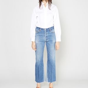 RE/DONE High Rise Flare Crop 26